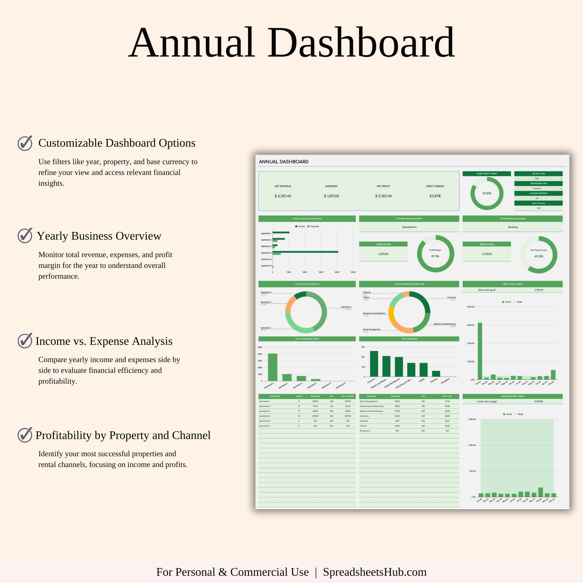 PLR - Zillow Property Management (Green Theme) Keyzai