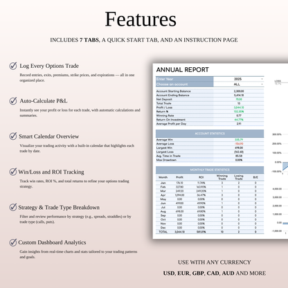 Futures & Options Trading Bundle – Google Sheets & Excel Keyzai