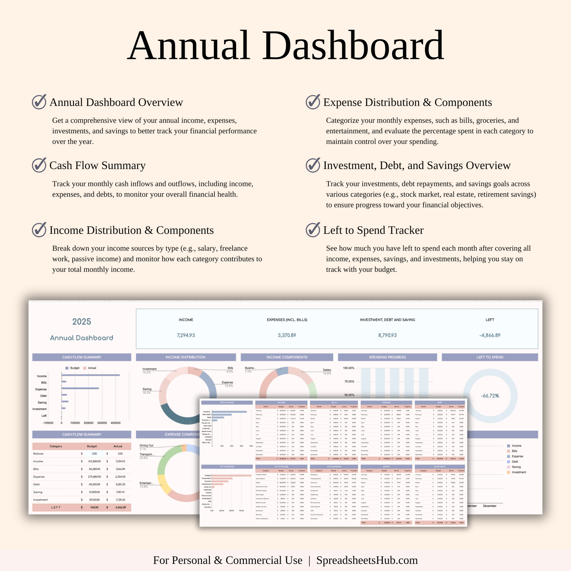 PLR - Annual Paycheck Budget Keyzai