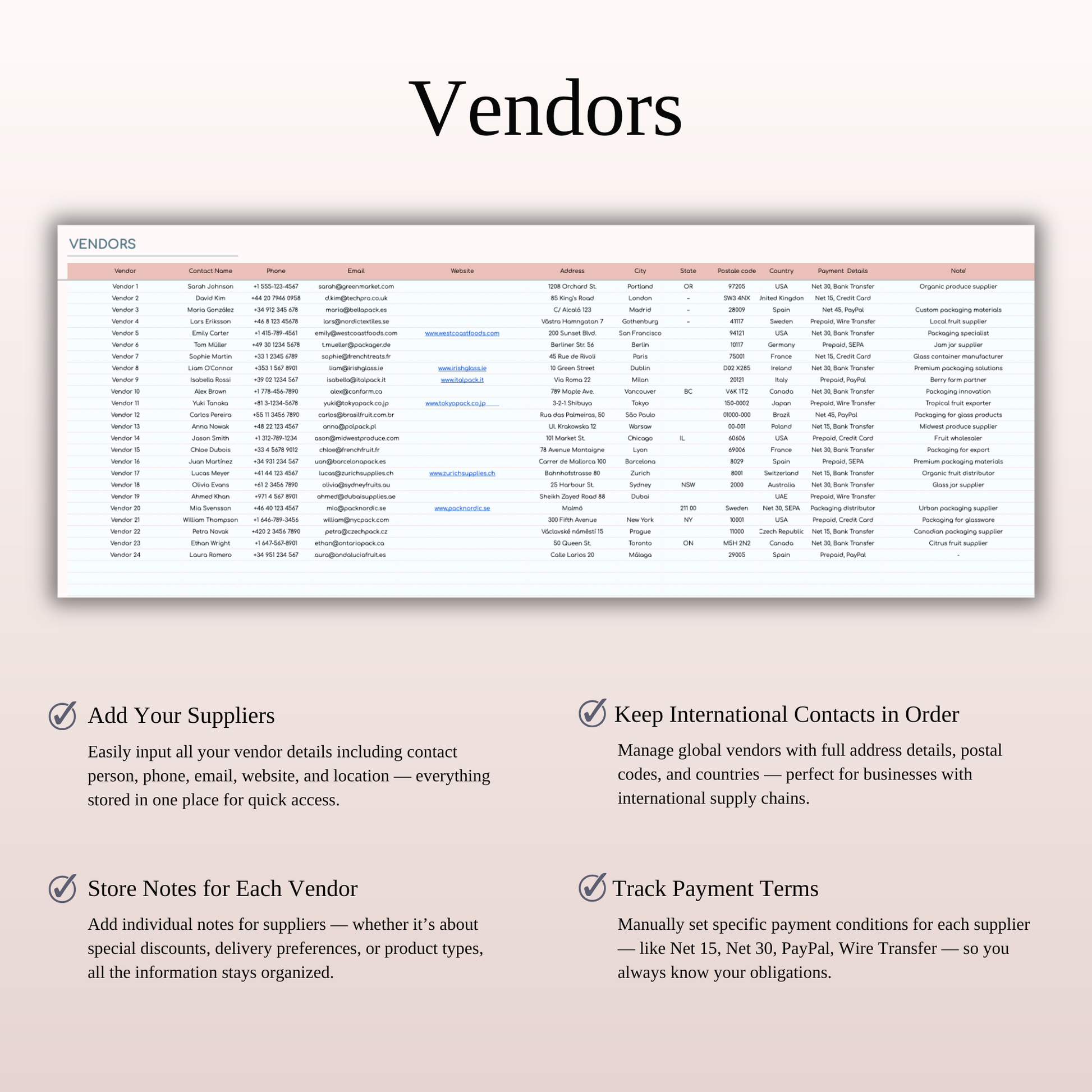 Inventory Tracker Spreadsheet Template for Google Sheets & Excel Keyzai