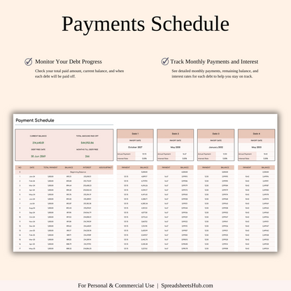 PLR - Debt Payoff Planner & Tracker (Elegant Theme) Keyzai
