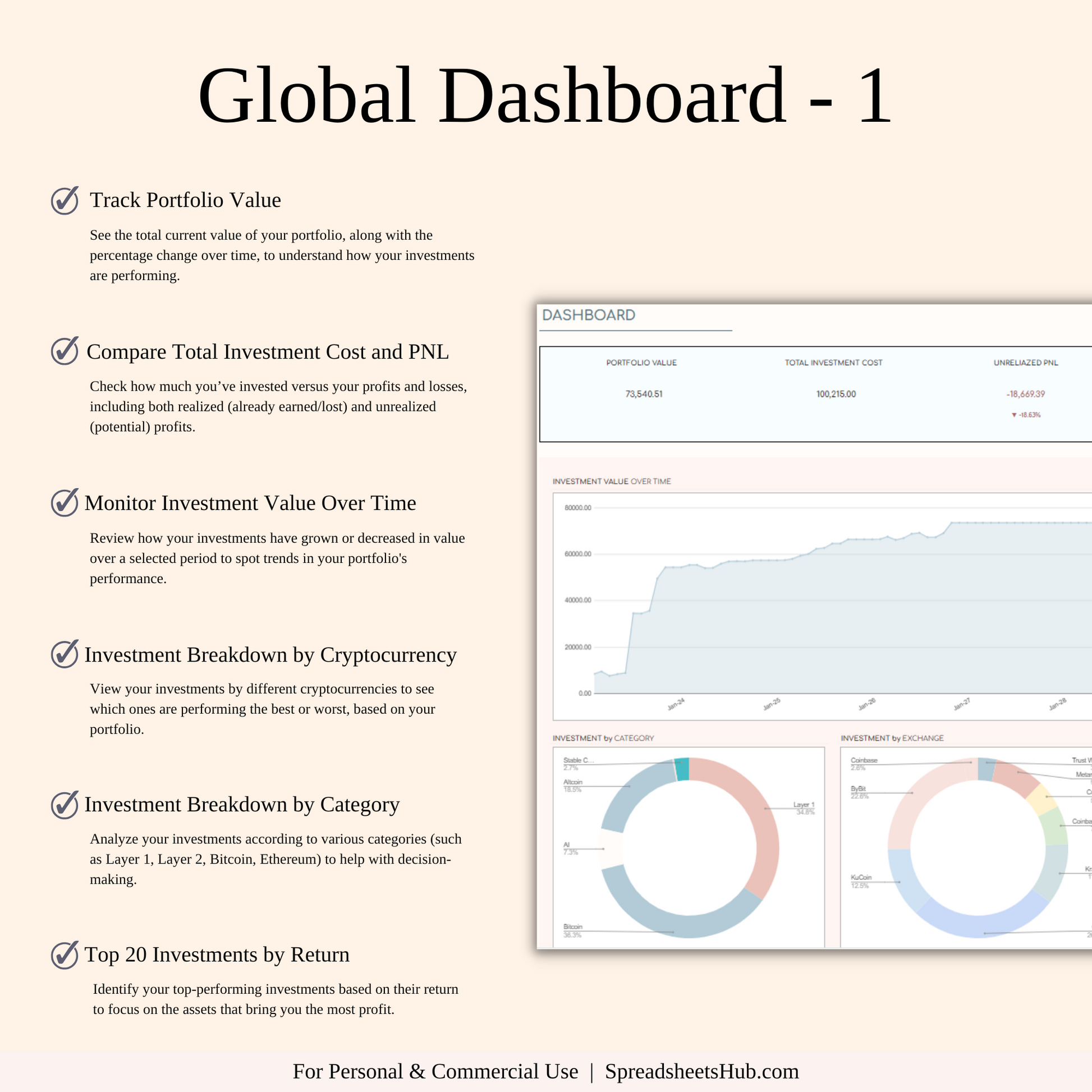 PLR - Cryptocurrency Investment Portfolio Tracker Keyzai