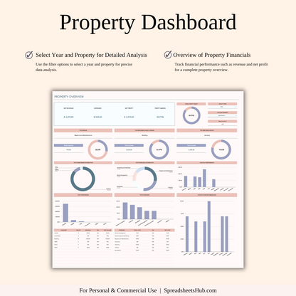 PLR - Airbnb Income and Expense Spreadsheet Keyzai