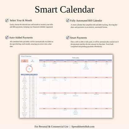 PLR - Monthly Budget Spreadsheet Template Keyzai
