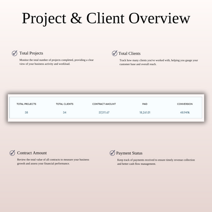 Client Tracker Spreadsheet Template in Excel and Google Sheets Keyzai