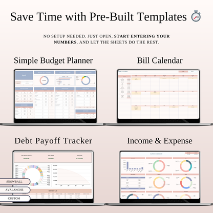 All-in-One Budgeting & Finance Bundle Keyzai