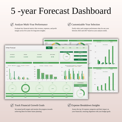 Airbnb Bookkeeping Spreadsheet Template (Green Theme) Keyzai