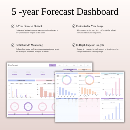 Property Management Tool for Zillow (Rainbow Theme) Keyzai