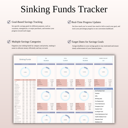 Annual Paycheck Budget Spreadsheet Template in Excel and Google Sheets Keyzai