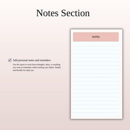 Habit Tracker Spreadsheet for Google Sheets & Excel Keyzai