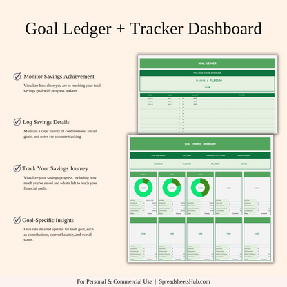 PLR - Simple Budget Planner (Green Theme) Keyzai