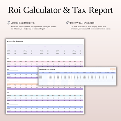 Property Management Tool for Zillow (Rainbow Theme) Keyzai