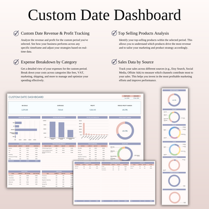Etsy Seller Spreadsheet Template in Excel & Google Sheets Keyzai