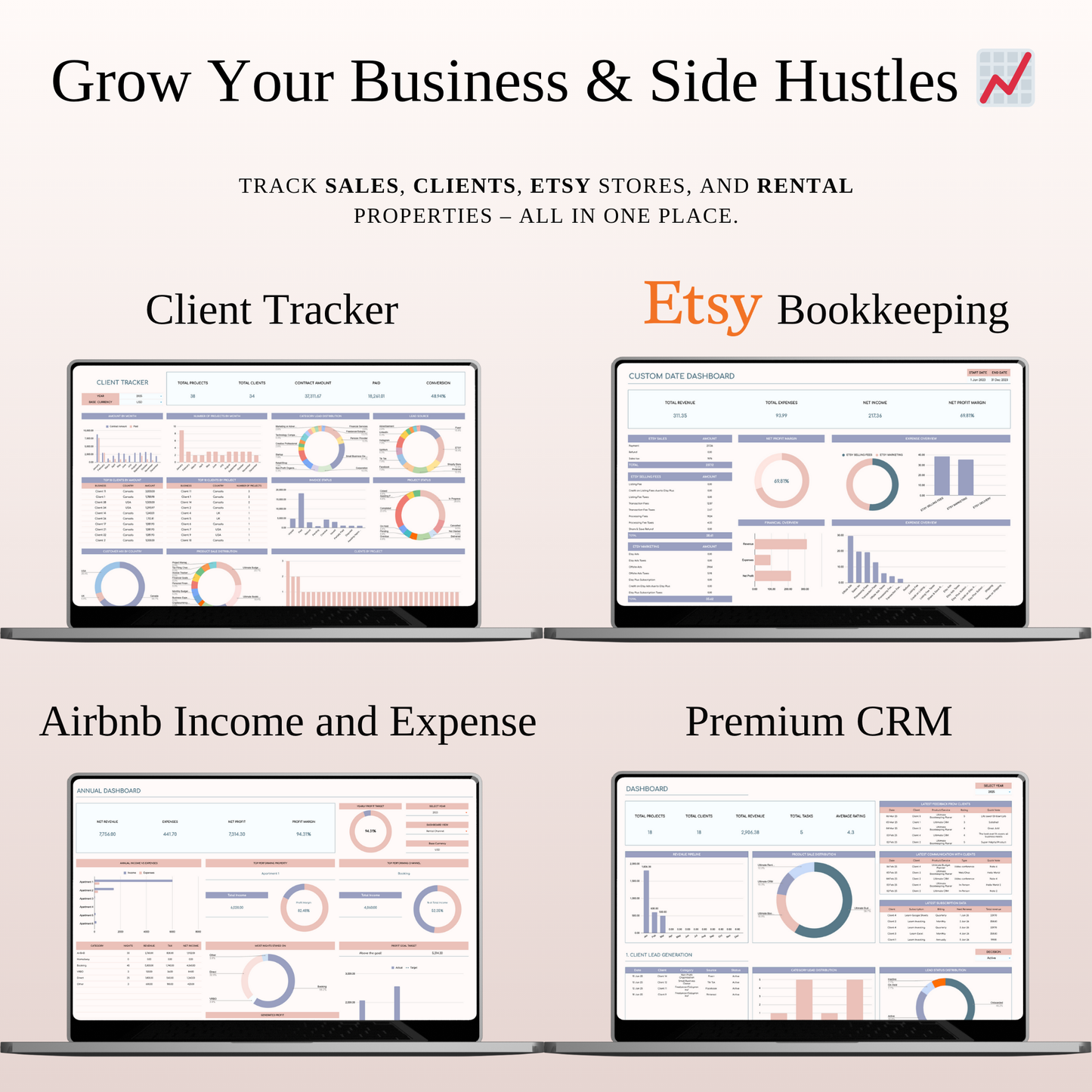 All-in-One Budgeting & Finance Bundle Keyzai