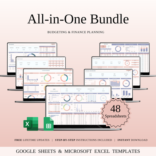 All-in-One Budgeting & Finance Bundle Keyzai