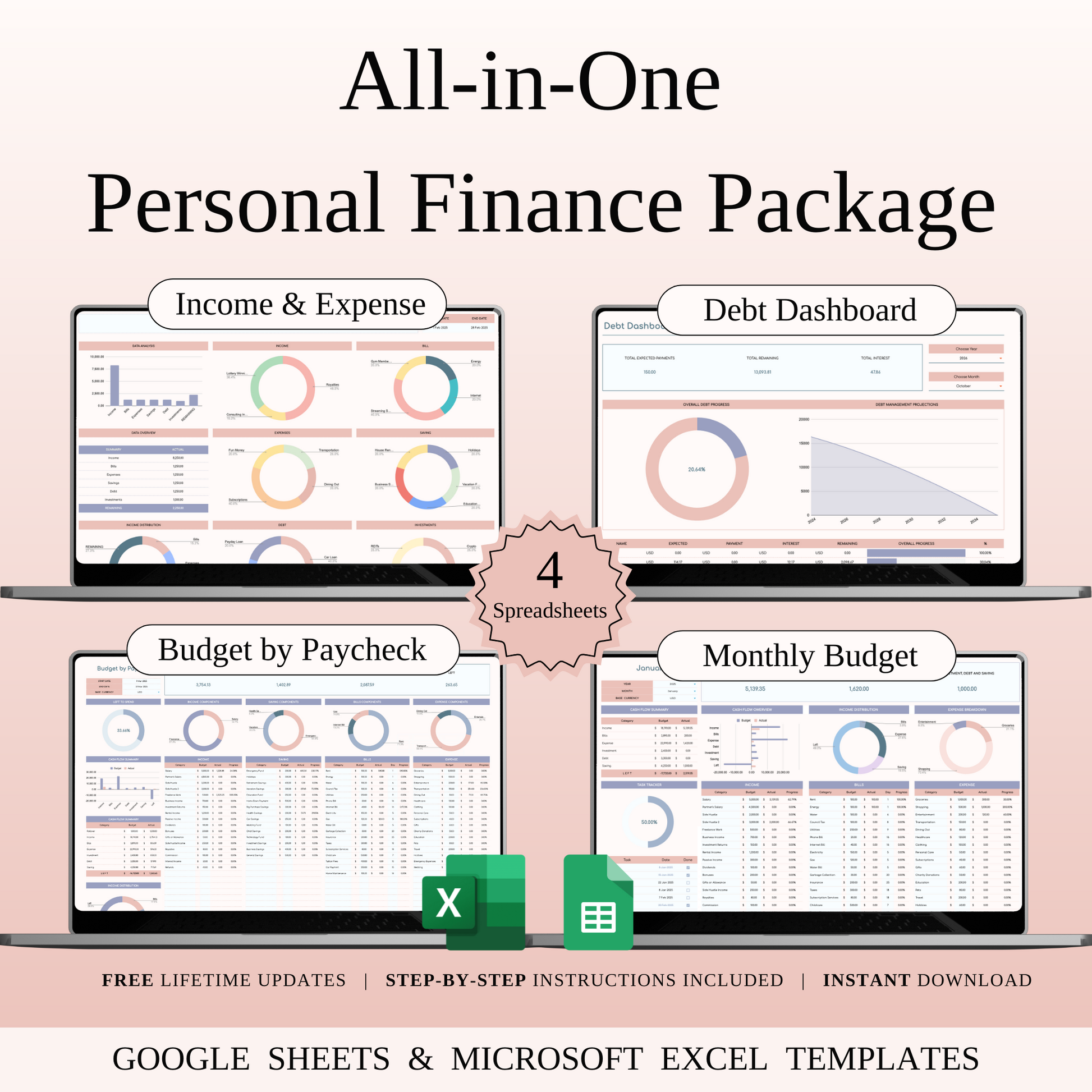 All-in-One Personal Finance Package Keyzai