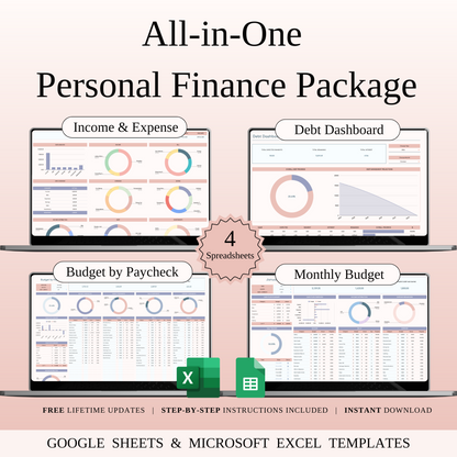 All-in-One Personal Finance Package Keyzai