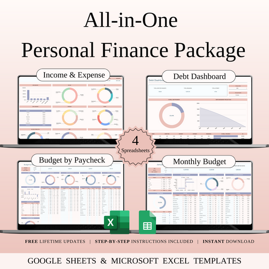 All-in-One Personal Finance Package Keyzai