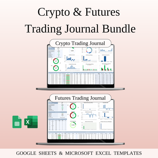 Crypto & Futures Trading Bundle – Google Sheets & Excel Keyzai