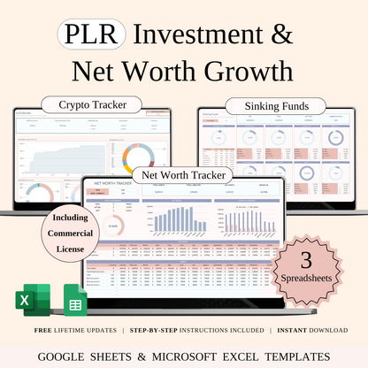PLR Bundle - Investment & Net Worth Growth Keyzai