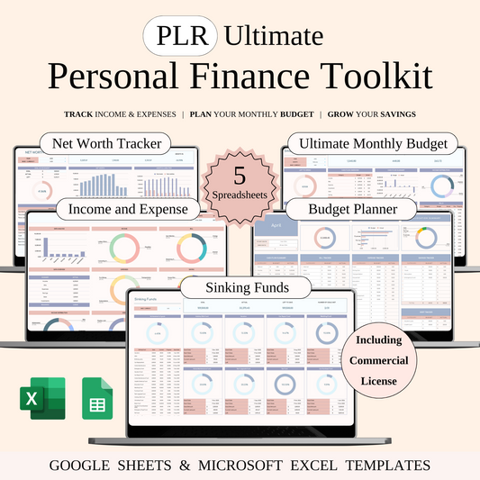 PLR Bundle - Ultimate Personal Finance Toolkit Keyzai