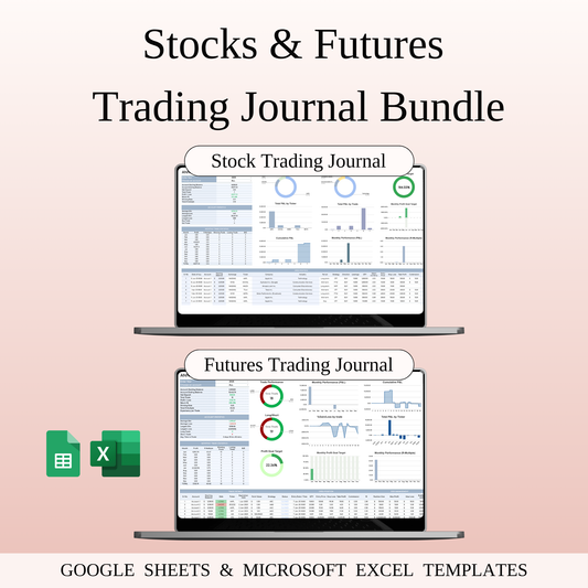 Stocks & Futures Trading Bundle – Google Sheets & Excel Keyzai