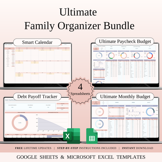 Ultimate Family Organizer Bundle Keyzai